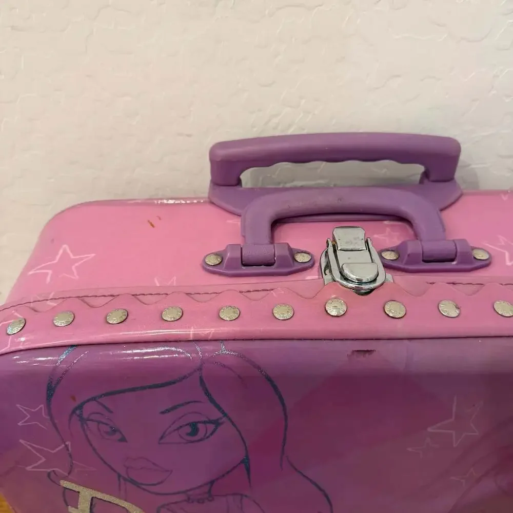 Vintage Bratz Envogue Glitter Roller Luggage Suitcase
